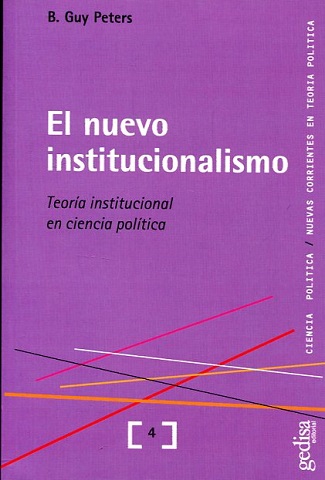 El Nuevo Institucionalismo